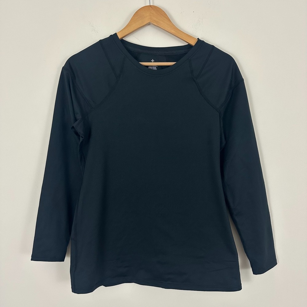 Tommie Copper Compression Shirt Black Stretch Long Sleeve Performance Womens XL